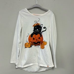 Spooky Night Girls Halloween Long Sleeve Shirt Size 6X